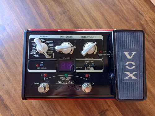 Pedalera Multiefectos Guitarra Vox Stomplab 2g Made In Japan