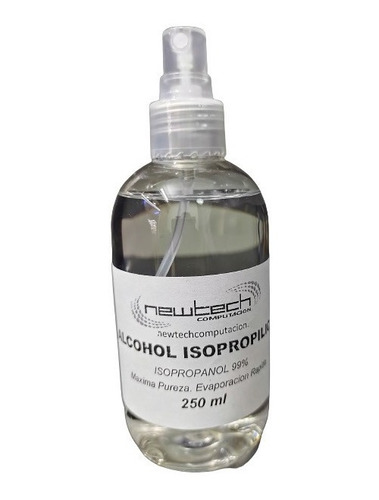 Alcohol Isopropilico Alta Pureza Electrónica 250ml Spray