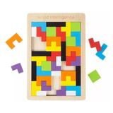 Tetris Rompecabezas Juguete De Madera Para Niños.