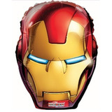 Ironman Superheroe Avengers Globo Cabeza 18in Fiesta Decora
