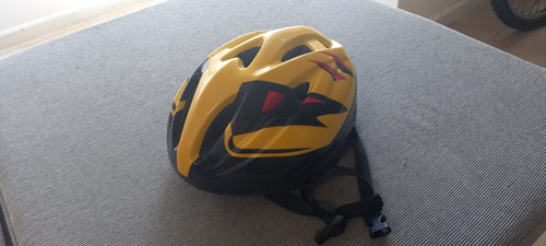 Casco Para Bicicleta Talle M Amarillo Regulable