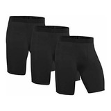 Pantalones Cortos De Compresión Niksa 3 Pack Hombres