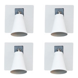 Aplique Pared Interior Exterior Moderno Led Direccionable X4