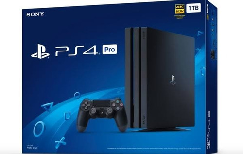 Sony Playstation 4 Pro Cuh-7115b 1tb Standard Cor  Preto Onyx S/j