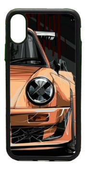 Funda Protector Para iPhone Porsche Retro Old