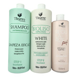 Kit 3 Unidades Alisado Thyrre Cosmetics Shampoo Bioliso Ph