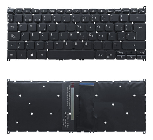 Teclado Retroiluminado Notebook Acer Swift 3 Sf314-54 Nuevo