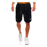 Short Bermuda Deportivo De Hombre Gimnasio Corto Jogging G6 