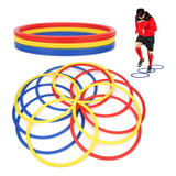 Pack X12 Aros De Agilidad 50cm Entrenamiento Deporte Futbol