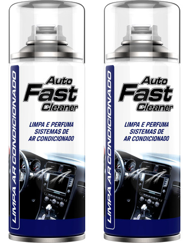 02 Limpa Ar Condicionado Spray Automotivo Higienização Carro