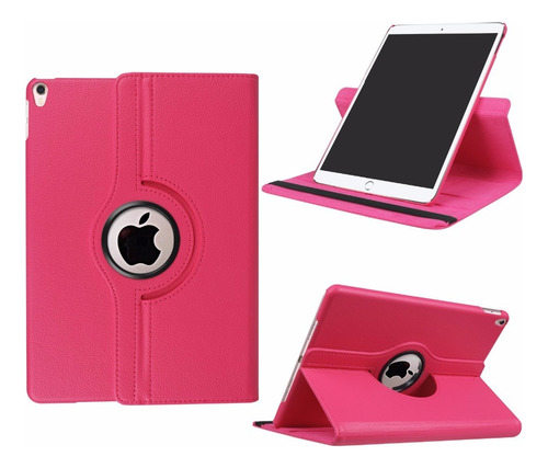 Funda Giratoria 360º Rosa Para iPad 7th 8th 9th Gen 10.2