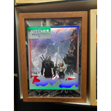 Diorama The Witcher 3 Quadro 3d Iluminado Led 20x30