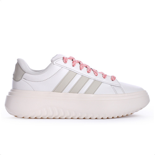 Tenis adidas Branco Plataforma Casual Despojado Envio Rapido