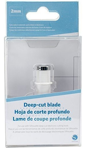 Punzones Silhouette America Silh Deep Cameo 3 Blade, Blanco