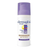 Dermaglos Protector Solar Facial Color Fps50 Tono Medio 50g