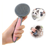 Cepillo Profesional  Con Botón De Limpieza Para Mascotas