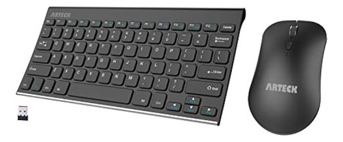 Arteck 2.4g Combo De Teclado Y Mouse Inalambricos