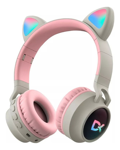 Auriculares Inalambricos Dekkin Bluetooth Vincha Orejas Gato