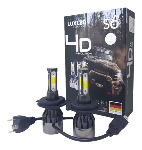 Focos Kit De Led S6-4d 4 Caras Original 28000 Lm Auto Moto Foto 10