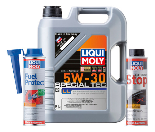 Paq 5w30 Special Tec Ll Oil Smoke Stop Fuel Protect L Moly