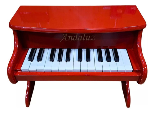 Piano Infantil Andaluz Pk01 25 Teclas Acústico 2 Oitavas