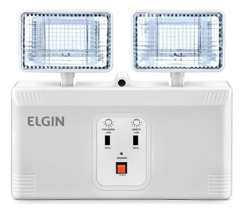 Luminária Led De Emergência Elgin 2000lm St