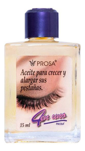 Aceite Prosa, Tratamiento Crecimiento De Pestañas