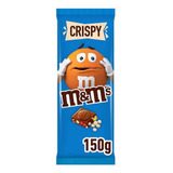 Barra De Chocolate M&m's Crispy 150grs (3 Piezas)
