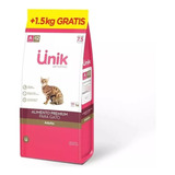 Unik Premium Gato Adulto X 7.5 Kg + 1.5 Kg De Regalo