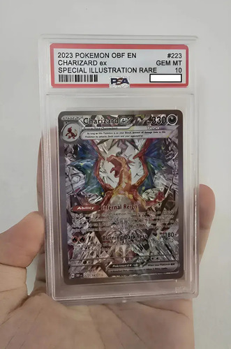 Tarjeta Pokemon 151 Charizard Vintage Certificate Psa
