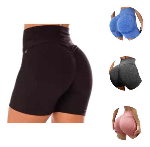 Shorts Empina Bumbum Academia Fitness Treino Esporte