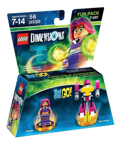 Lego Dimensions Teen Titans Starfire 71287 Fun Pack