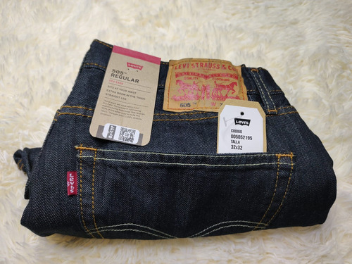 Pantalón Levi's 505 Original Eco Ease Ocre 32x32 (3)