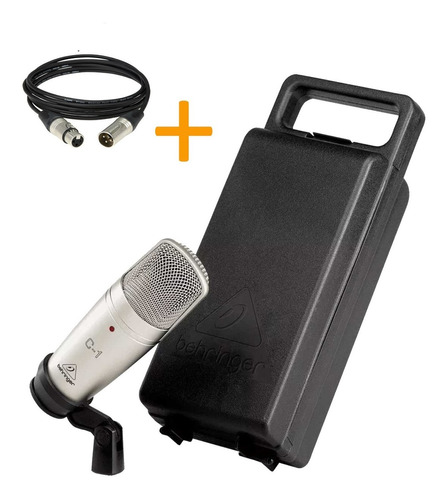 Microfono Behringer C1 Condensador Cardio+ Estuche + Cable 