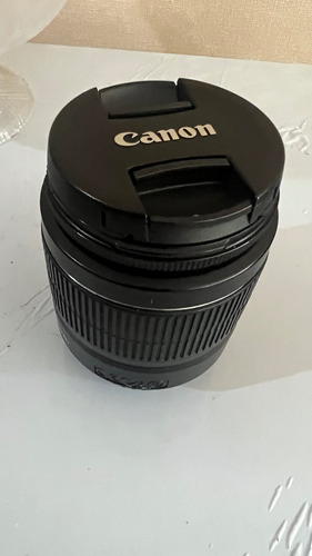 Lente Canon Efs 18-55mm Con Leve Detalle