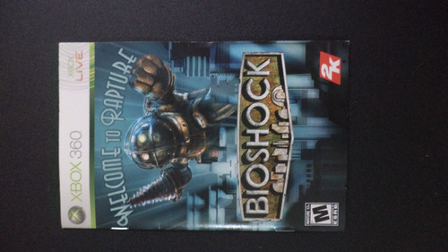  Bioshock Xbox 360 Solo Manual 