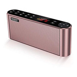 Altavoces Bluetooth Con Radio Fm, Reproductor Mp3, Altavoz