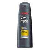 Shampoo 3 En 1 Sports Active Fresh 400ml Dove Men