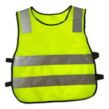 1 Pza Hi Vis Chaleco Reflectante Sin Mangas