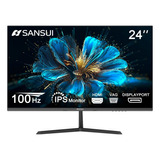 Sansui 24 Inch Monitor, Ips Display Computer Monitor With...