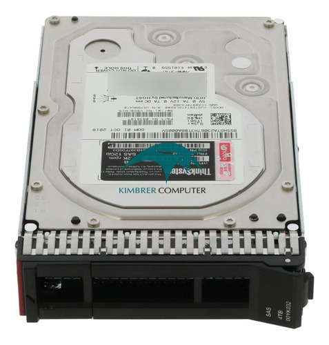 Disco Duro Lenovo 00yk032 7xb7a00043 4tb 7.2k Sas 12gb Sr 