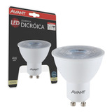 Kit 10 Lâmpadas Led Dicróica 4,8w Gu10 2700k / 4000k / 6500k Cor Da Luz Branco-neutro 110v/220v