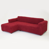 Funda L Sofa Izquierdo Bordeaux