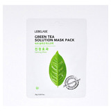 Mascarilla Coreana De Té Verde/refrescante, Hidratante, 10pz