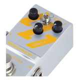 Pedal Para Guitarra Distorção Overtone Odi-1 Cor Prateado