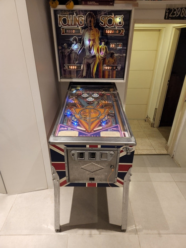 Pinball Flipper Rolling Stone 