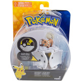 Rockruff 4cm Con Pokebola 7cm Pokemon Tomy