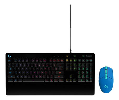 Combo Logitech Teclado Gaming G213 Prodigy/mouse G305 Usb A