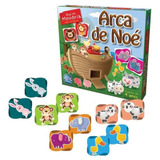 Brinquedo Infantil Jogo Da Memória Arca De Noé 40 Peças
