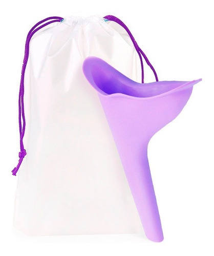 Urinal Femenino Silicona + Neceser Estuche Porta Urinal